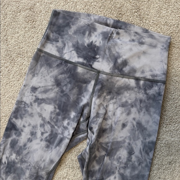 lululemon Align Pant 25" Diamond Dye Stargaze Sz8 - Picture 2 of 10